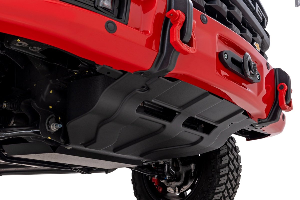 Chevrolet Silverado 1500 Bumper Cover - Rough Country - FXS - Cypress Gray - '23-'26